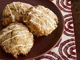 Coconut Scones with Coconut Glaze