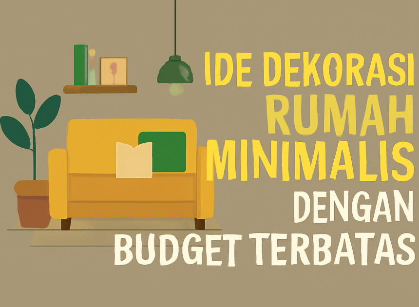 Ide Dekorasi Rumah Minimalis dengan Budget Terbatas