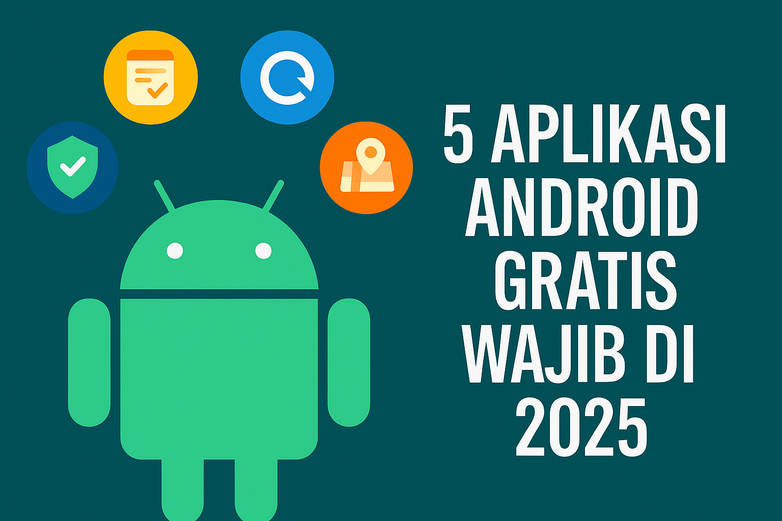 5 Aplikasi Android Gratis yang Wajib Kamu Punya di 2025