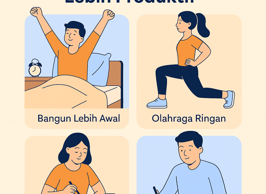 Tips Membangun Morning Routine agar Lebih Produktif