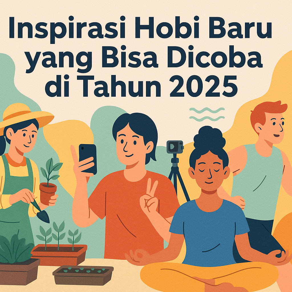 Inspirasi Hobi Baru yang Bisa Dicoba di Tahun 2025
