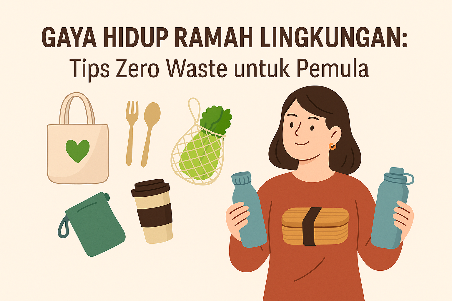 Gaya Hidup Ramah Lingkungan: Tips Zero Waste untuk Pemula