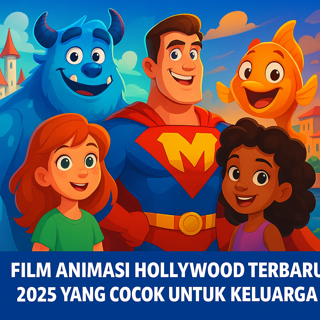 Film Animasi Hollywood Terbaru 2025 yang Cocok untuk Keluarga