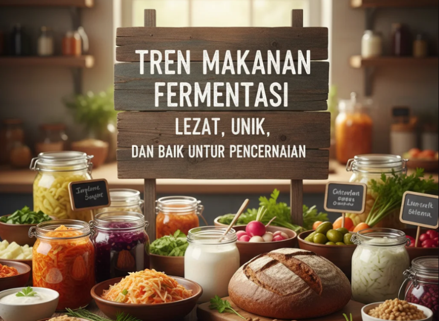 Tren Makanan Fermentasi: Lezat, Unik, dan Baik untuk Pencernaan