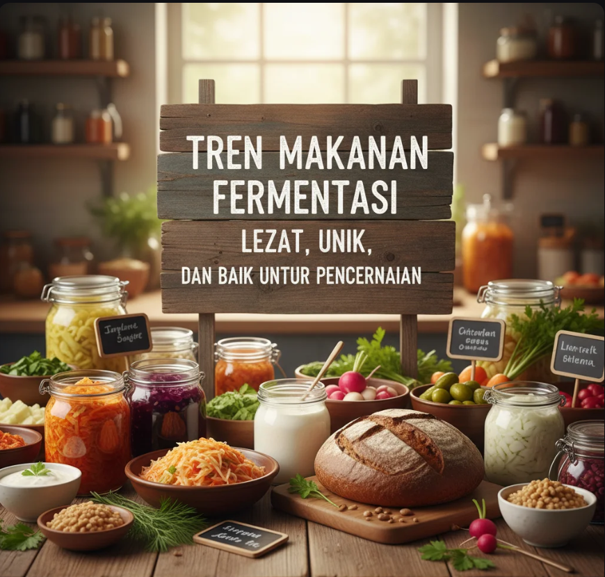 Tren Makanan Fermentasi: Lezat, Unik, dan Baik untuk Pencernaan