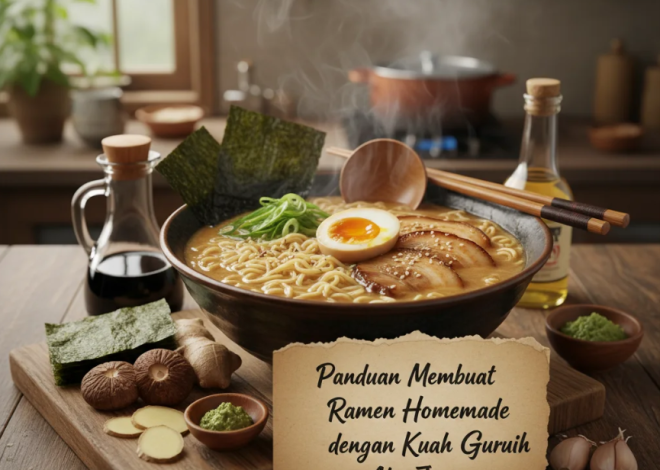 Panduan Membuat Ramen Homemade dengan Kuah Gurih Ala Jepang