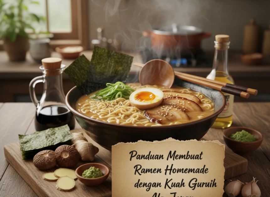 Panduan Membuat Ramen Homemade dengan Kuah Gurih Ala Jepang