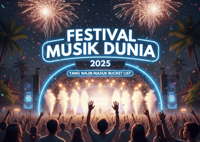 Festival Musik Dunia 2025 yang Wajib Masuk Bucket List