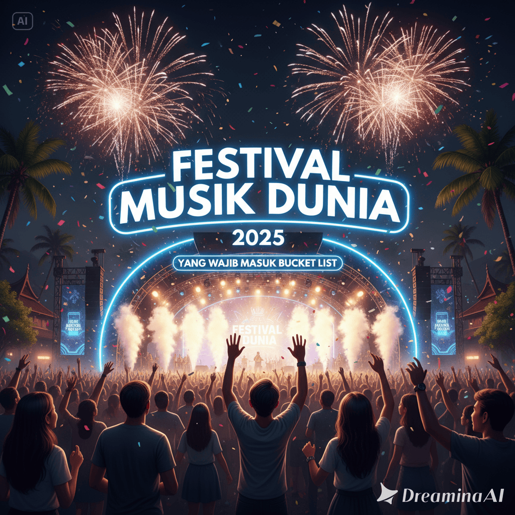 Festival Musik Dunia 2025 yang Wajib Masuk Bucket List