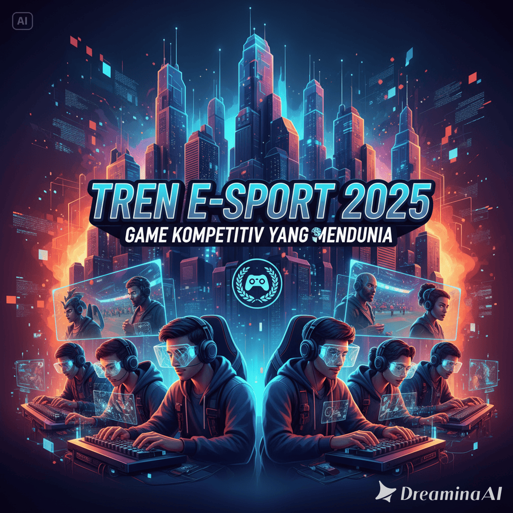 Tren E-Sport 2025: Game Kompetitif yang Mendunia