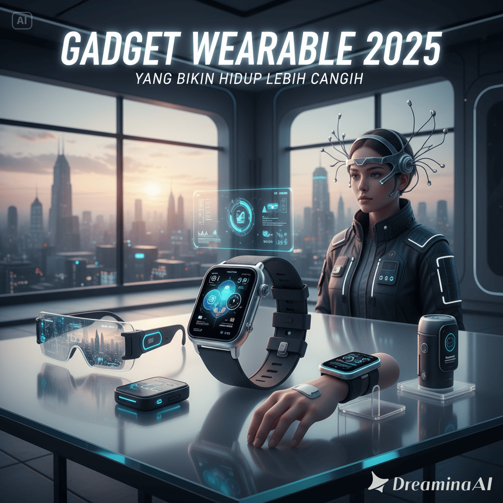 Gadget Wearable 2025 yang Bikin Hidup Lebih Canggih
