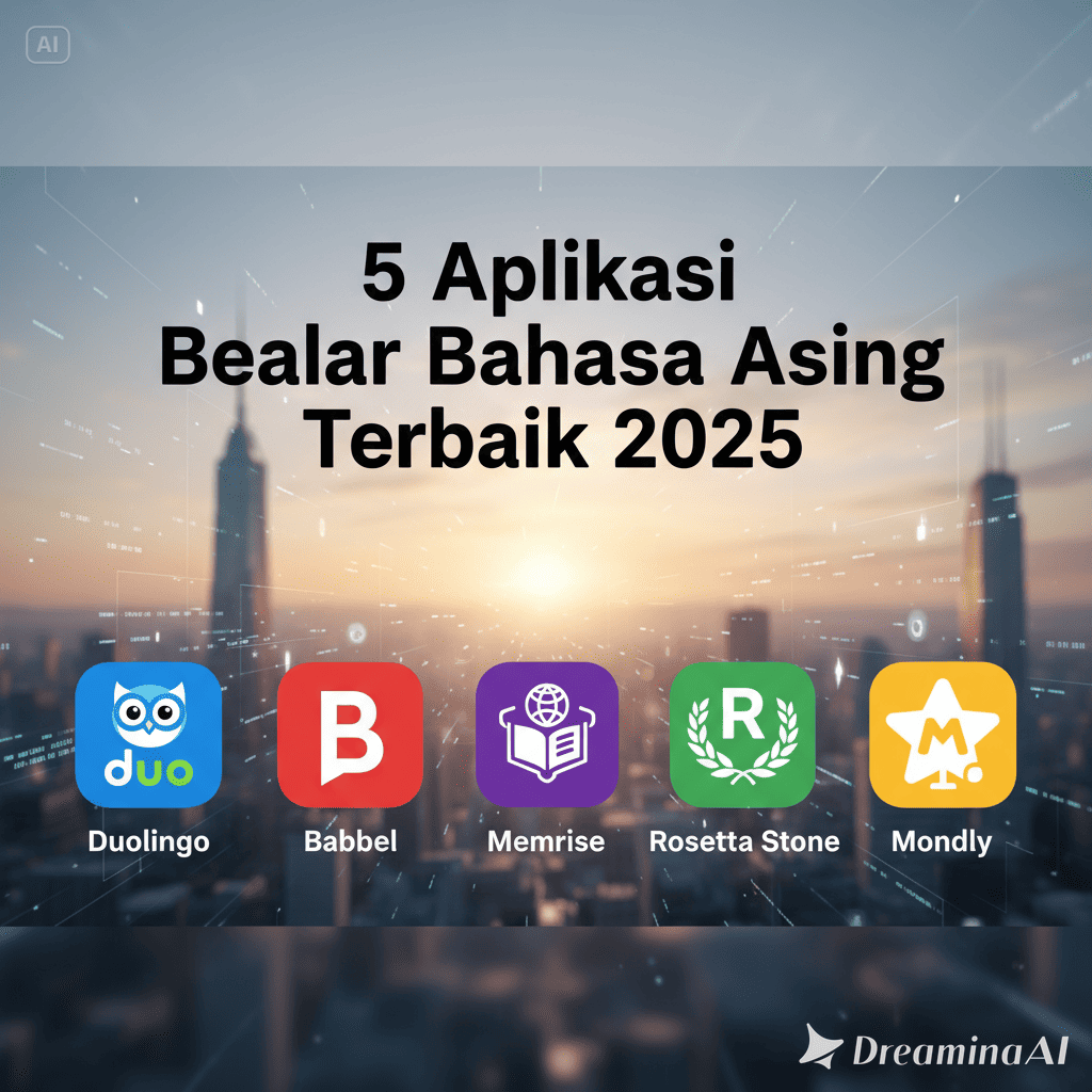 5 Aplikasi Belajar Bahasa Asing Terbaik 2025