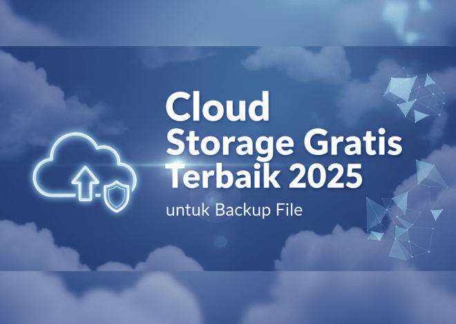 Cloud Storage Gratis Terbaik 2025 untuk Backup File