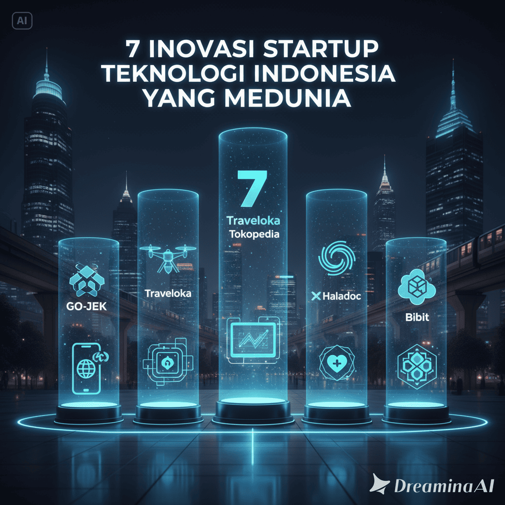 7 Inovasi Startup Teknologi Indonesia yang Mendunia