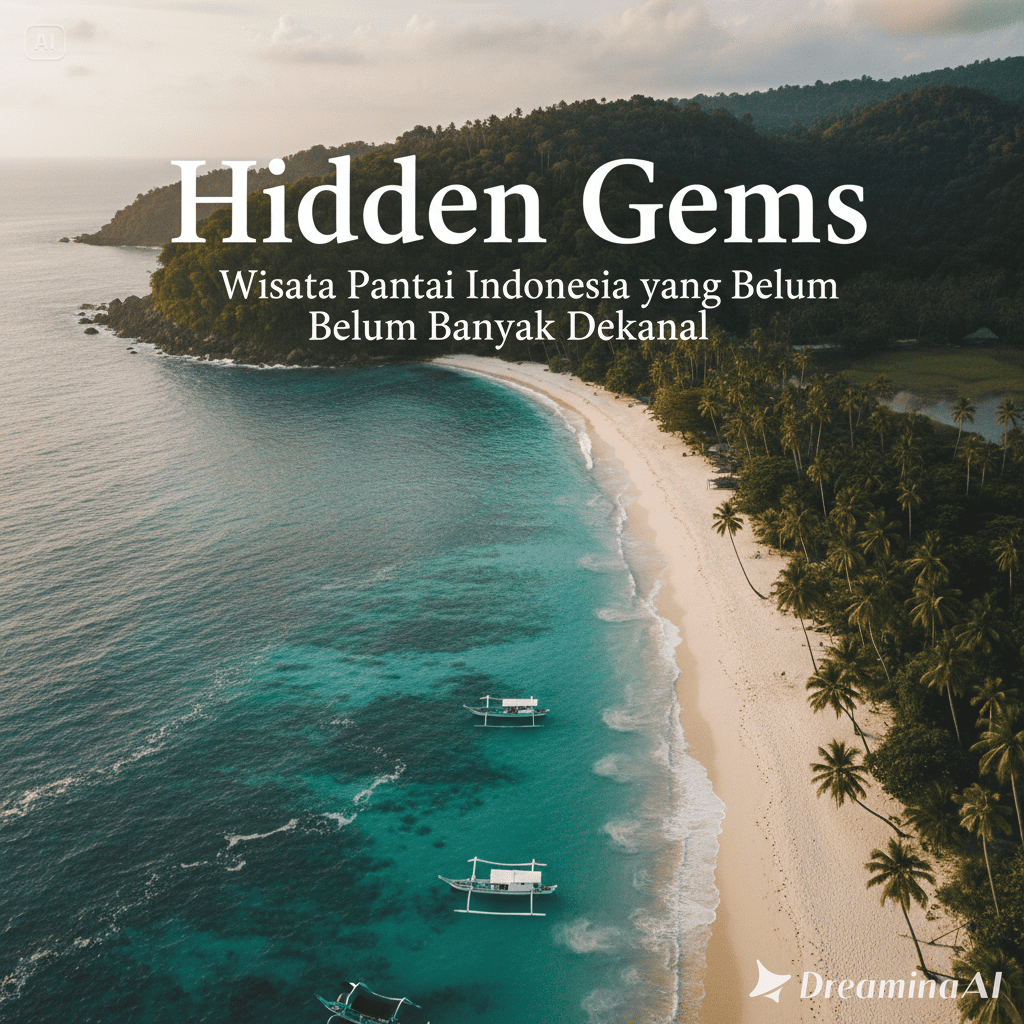 Hidden Gems Wisata Pantai Indonesia yang Belum Banyak Dikenal