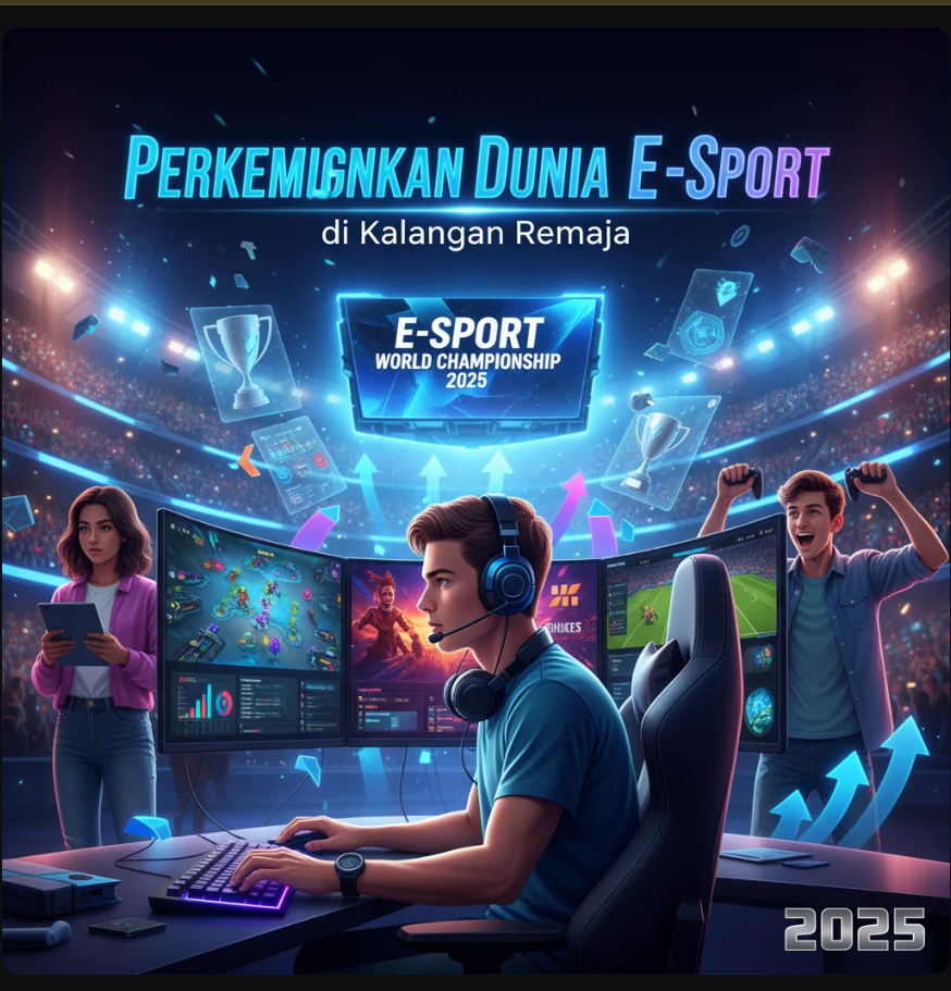 Perkembangan Dunia E-Sport di Kalangan Remaja 2025