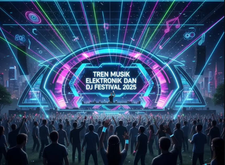 Tren Musik Elektronik dan DJ Festival di Tahun 2025
