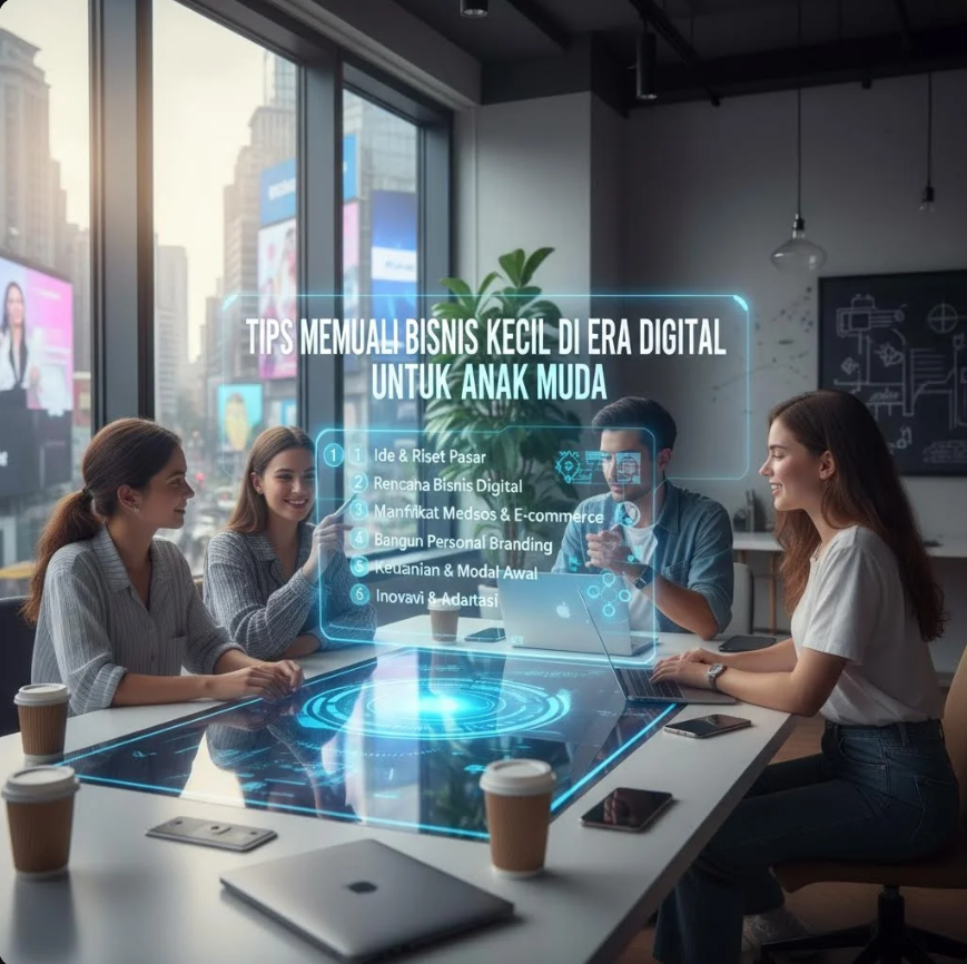 Tips Memulai Bisnis Kecil di Era Digital untuk Anak Muda