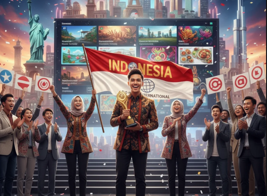Konten Kreator Indonesia yang Sukses Go International