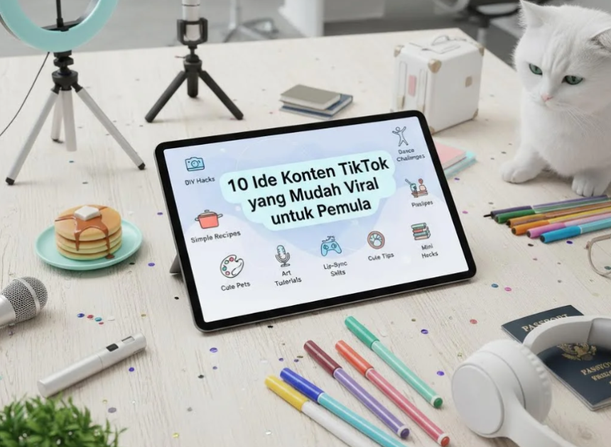 10 Ide Konten TikTok yang Mudah Viral untuk Pemula