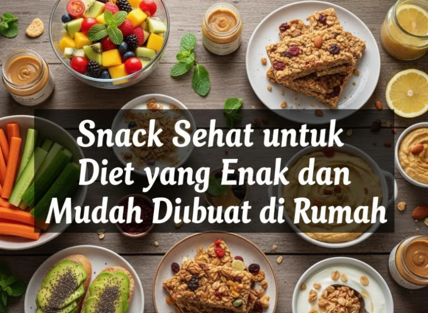 Snack Sehat untuk Diet yang Enak dan Mudah Dibuat di Rumah