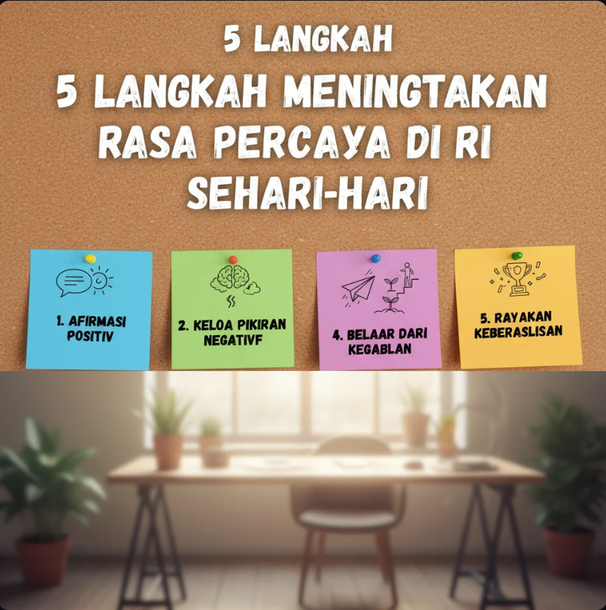 5 Langkah Meningkatkan Rasa Percaya Diri Sehari-hari
