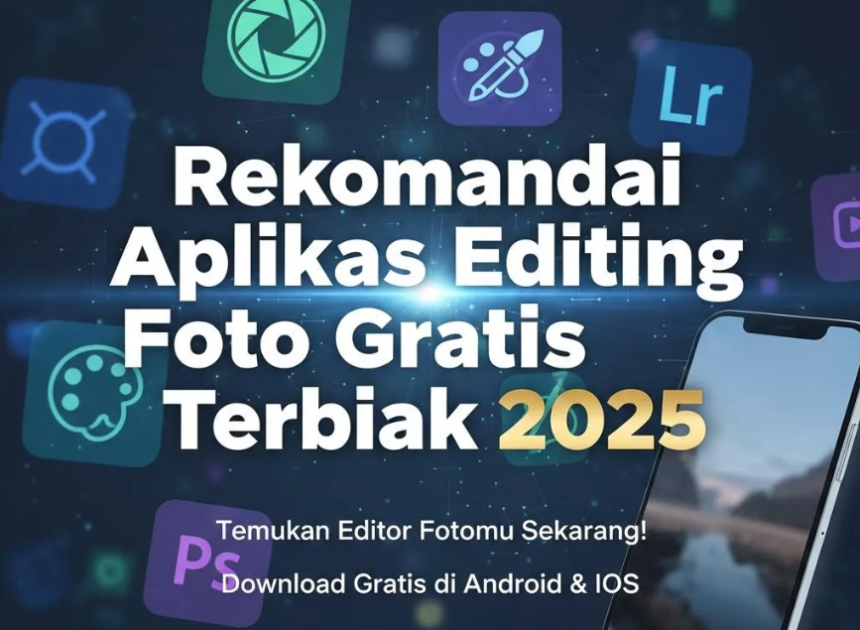 Rekomendasi Aplikasi Editing Foto Gratis Terbaik 2025