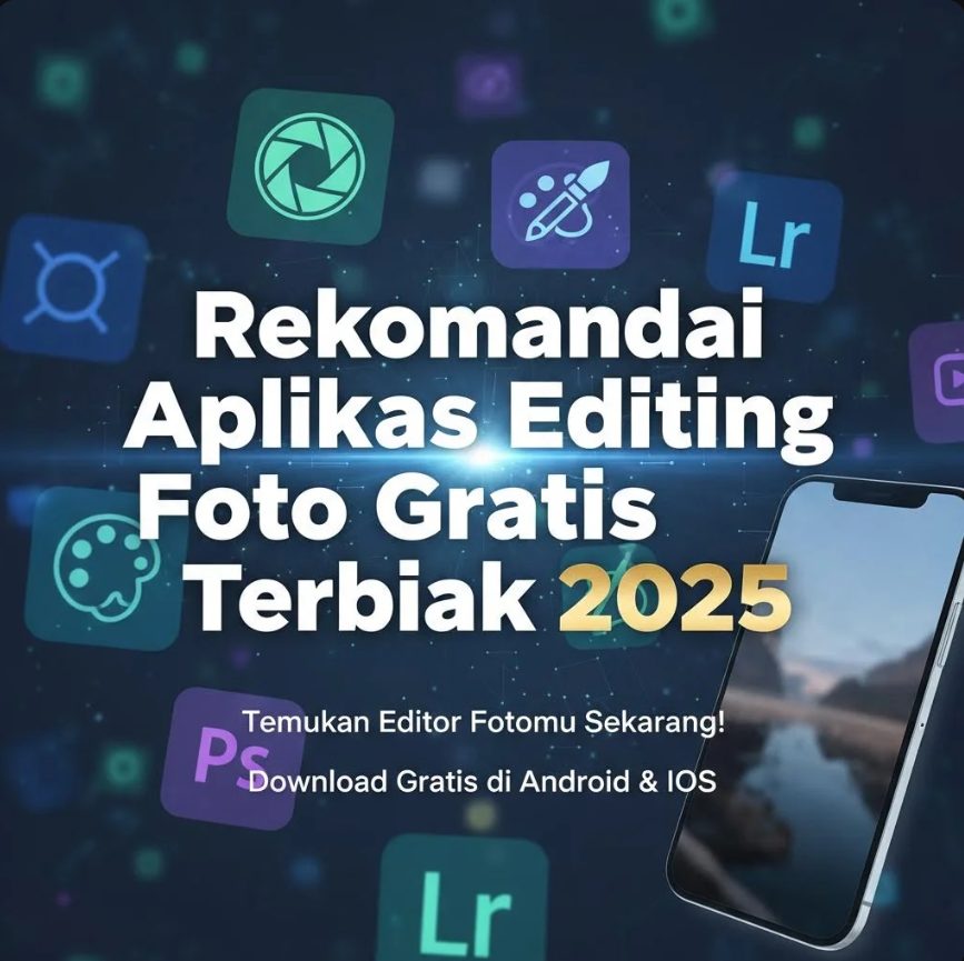 Rekomendasi Aplikasi Editing Foto Gratis Terbaik 2025
